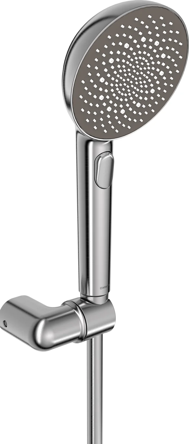 HansaAURELIA Handbrausegarnitur HansaAURELIA 4717 3-strahlig Stahl gebürstet HansaAURELIA Handbrausegarnitur HansaAURELIA 4717 3-strahlig Stahl gebürstet