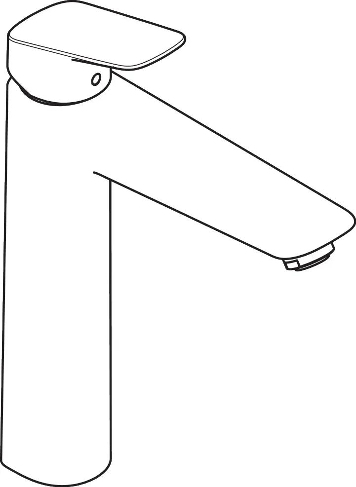 Waschtischmischer 190 Logis ohne Ablaufgarnitur chrom Waschtischmischer 190 Logis ohne Ablaufgarnitur chrom