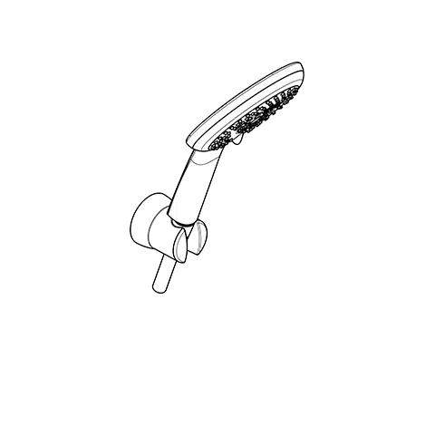 Kludi FRESHLINE Wannen-Brause-Set 3S mit Schlauch chrom