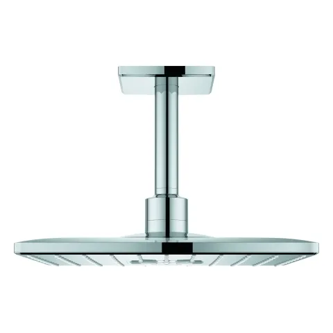 Kopfbrauseset Rainshower SmartActive 310 Cube 26481, 2 Strahlarten, Deckenauslass 142 mm, eckige Form, chrom Kopfbrauseset Rainshower SmartActive 310 Cube 26481, 2 Strahlarten, Deckenauslass 142 mm, eckige Form, chrom