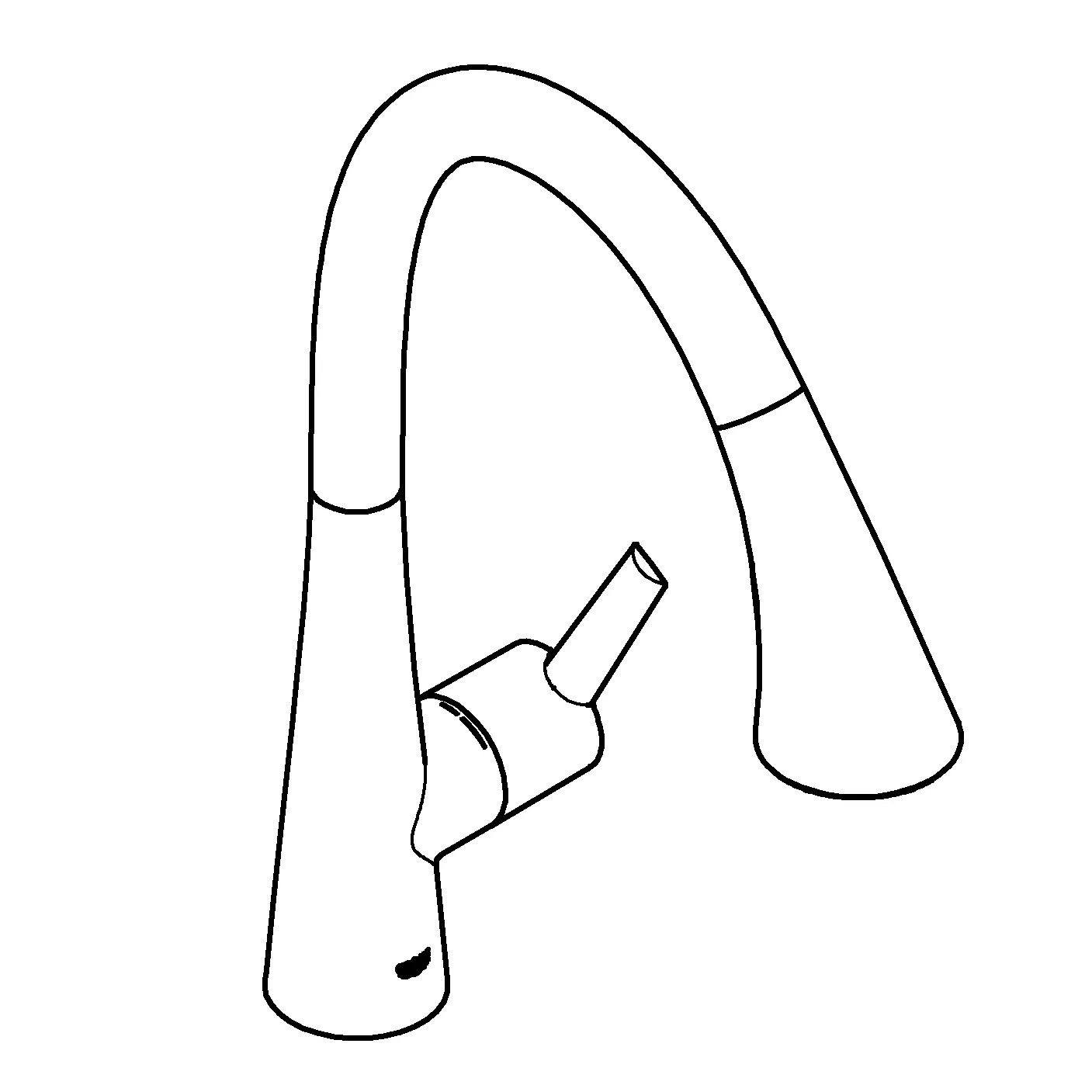 Grohe Zedra Einhand-Spültischbatterie, ½, Einlochmontage Grohe Zedra Einhand-Spültischbatterie, ½, Einlochmontage