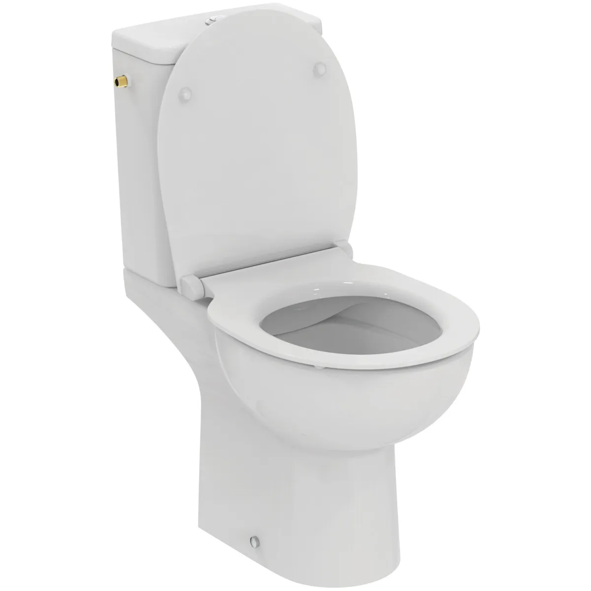 WC-Paket Eurovit mit Standtiefspül-WC Spülkasten Zulauf oben und WC-Sitz Weiß WC-Paket Eurovit mit Standtiefspül-WC Spülkasten Zulauf oben und WC-Sitz Weiß