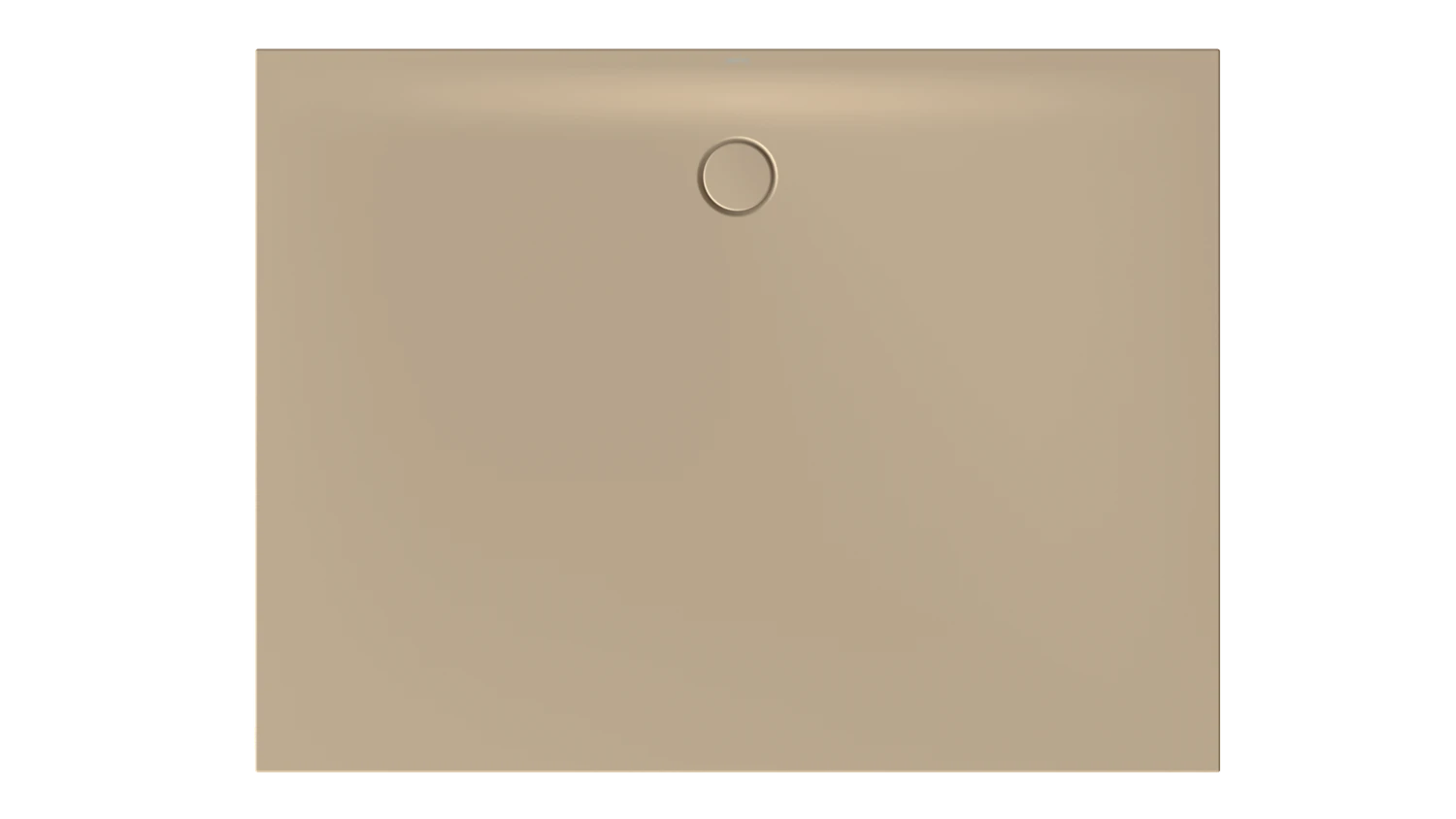 Bette rechteck Duschwanne „BetteFloor Side“ 1600 × 1200 mm ohne Oberflächenbeschichtung, ohne Oberflächenveredelung, ohne Wannenträger, in Greige