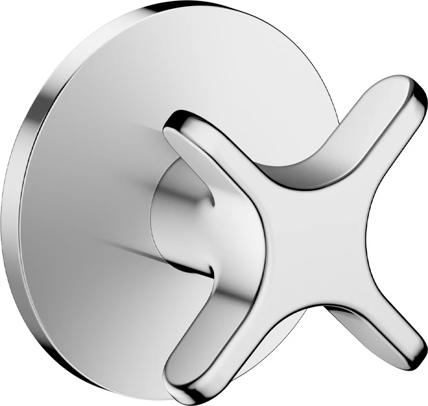 Hansgrohe AXOR One Absperrventil Unterputz mit Kreuzgriff Chrom, DN15/DN20 Hansgrohe AXOR One Absperrventil Unterputz mit Kreuzgriff Chrom, DN15/DN20