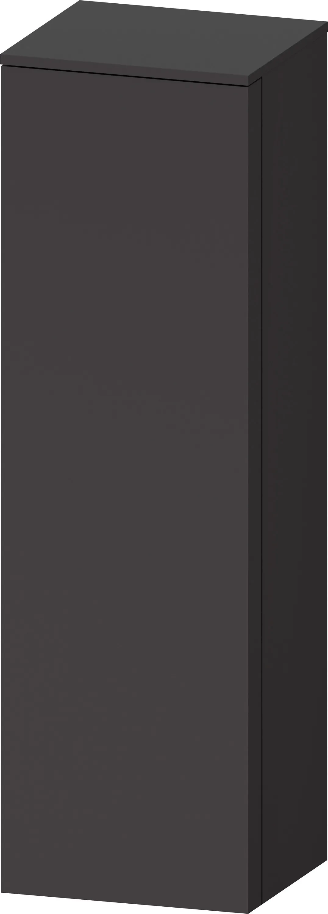 Duravit Halbhochschrank „Qatego“ 40 × 132 × 36 cm Graphit Supermatt Duravit Halbhochschrank „Qatego“ 40 × 132 × 36 cm Graphit Supermatt