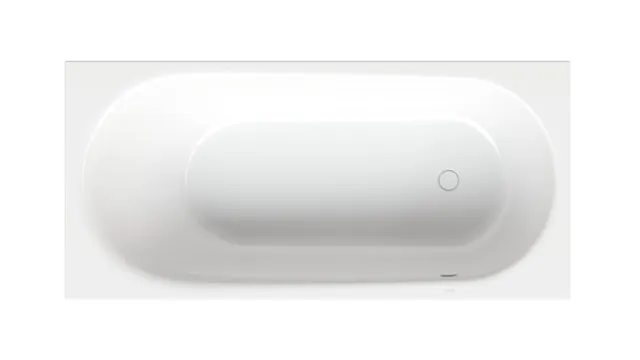 BetteComodo Badewanne Rechteck mit seitlichem Überlauf, weiß, glasierter Titan-Stahl, 1900 x 900 mm, Randhöhe 20 mm, Nutzinhalt 228 l BetteComodo Badewanne Rechteck mit seitlichem Überlauf, weiß, glasierter Titan-Stahl, 1900 x 900 mm, Randhöhe 20 mm, Nutzinhalt 228 l