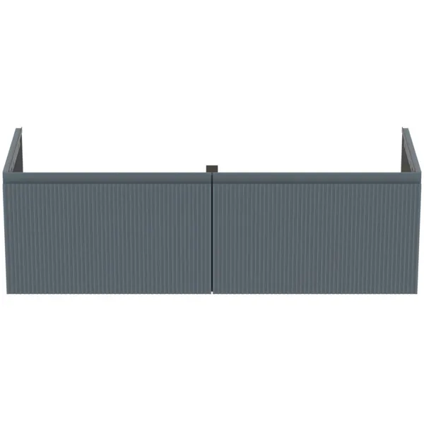 Ideal Standard Möbeldoppel-Waschtischunterschrank Finesse 1200x440x375mm Aschblau matt