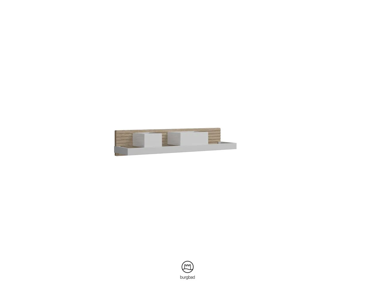 burgbad Wandpaneel „Fiumo“ in Befestigung verdeckt 600 × 117 × 150 mm burgbad Wandpaneel „Fiumo“ in Befestigung verdeckt 600 × 117 × 150 mm