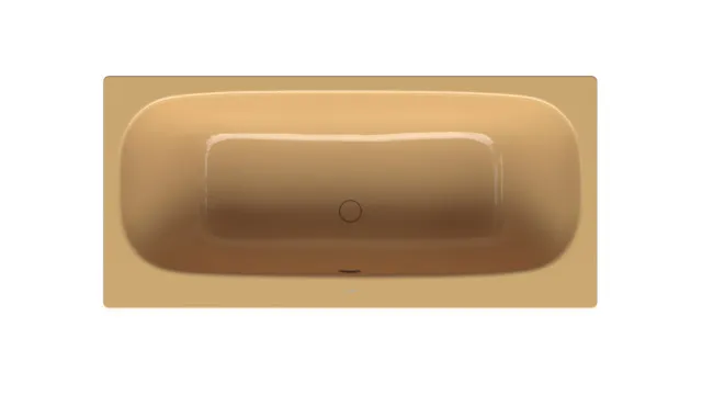 Bette BetteDuett Badewanne, 1700 x 800 mm, Curry, glasierter Titan-Stahl, 2-Sitzer, Einbau, 30 mm Randhöhe Bette BetteDuett Badewanne, 1700 x 800 mm, Curry, glasierter Titan-Stahl, 2-Sitzer, Einbau, 30 mm Randhöhe