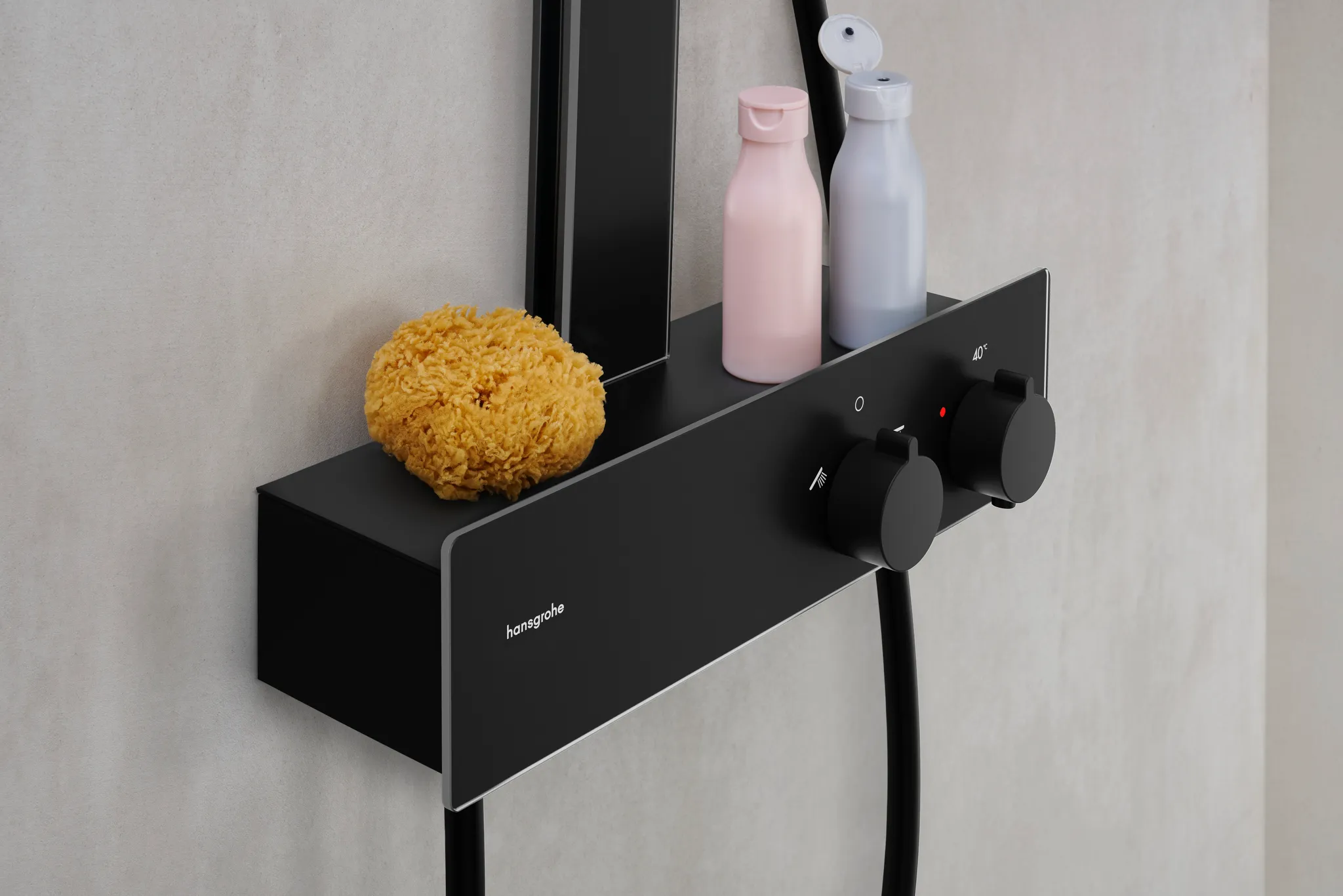 Rainfinity Showerpipe 360 1jet mit ShowerTablet 350 Chrom Rainfinity Showerpipe 360 1jet mit ShowerTablet 350 Chrom