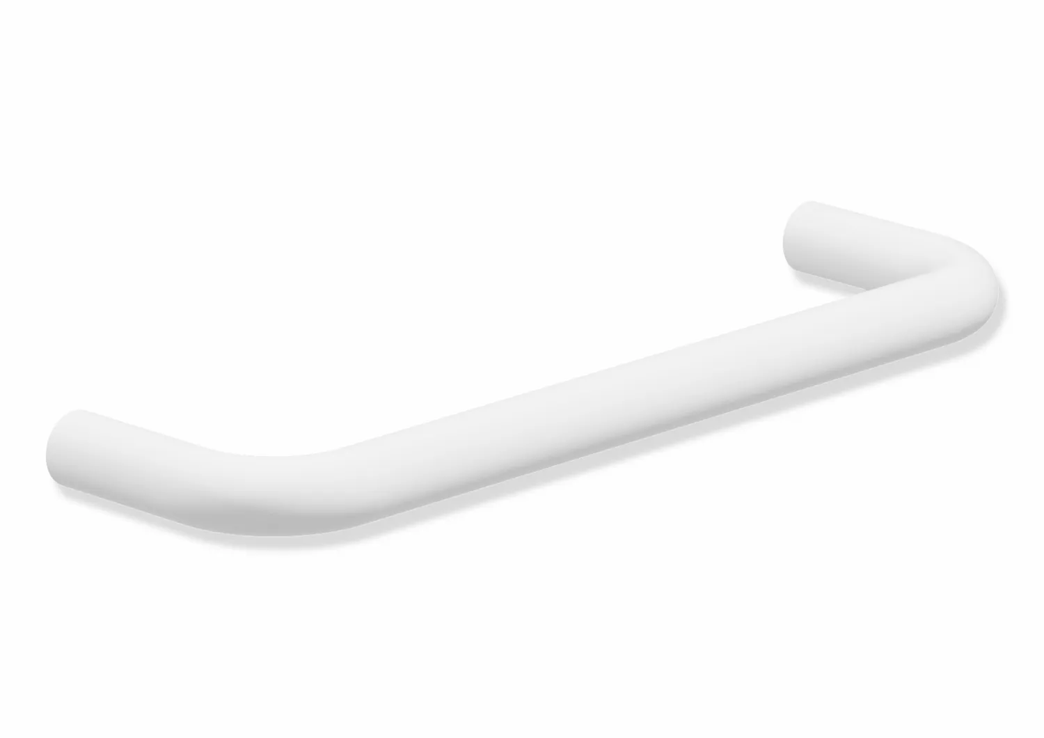 HEWI Handtuchhalter „Serie 480“, Befestigung verdeckt, 1-armig in Signalweiß matt HEWI Handtuchhalter „Serie 480“, Befestigung verdeckt, 1-armig in Signalweiß matt