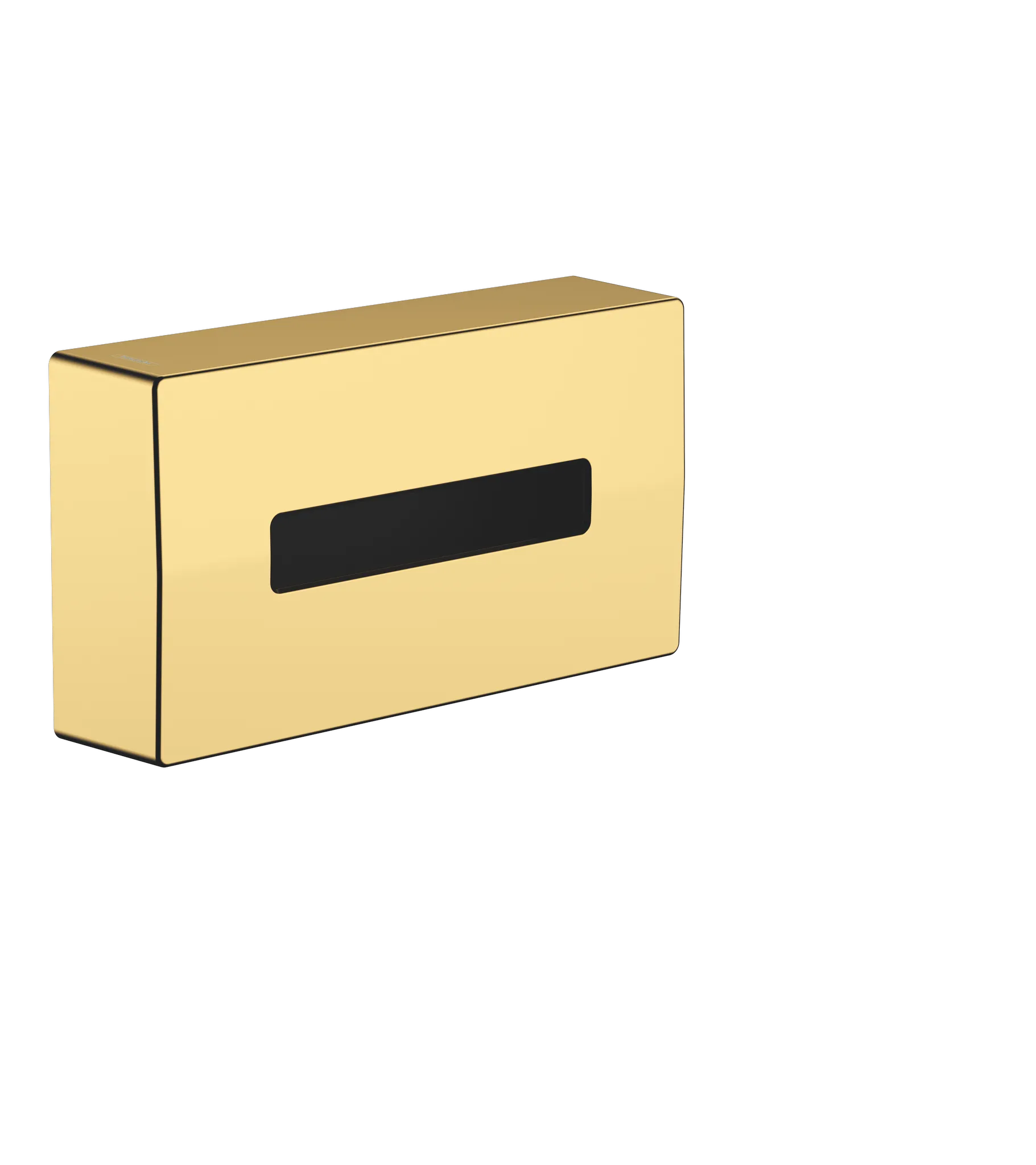 Hansgrohe AddStoris Kosmetiktuchbox Polished Gold Optic, Wandmontage, Kunststoff, passend für handelsübliche Kosmetiktuchboxen, einfache Befüllung, verdeckte Befestigung, Bohrloch 6 mm, Bohrabstand 200 mm Hansgrohe AddStoris Kosmetiktuchbox Polished Gold Optic, Wandmontage, Kunststoff, passend für handelsübliche Kosmetiktuchboxen, einfache Befüllung, verdeckte Befestigung, Bohrloch 6 mm, Bohrabstand 200 mm