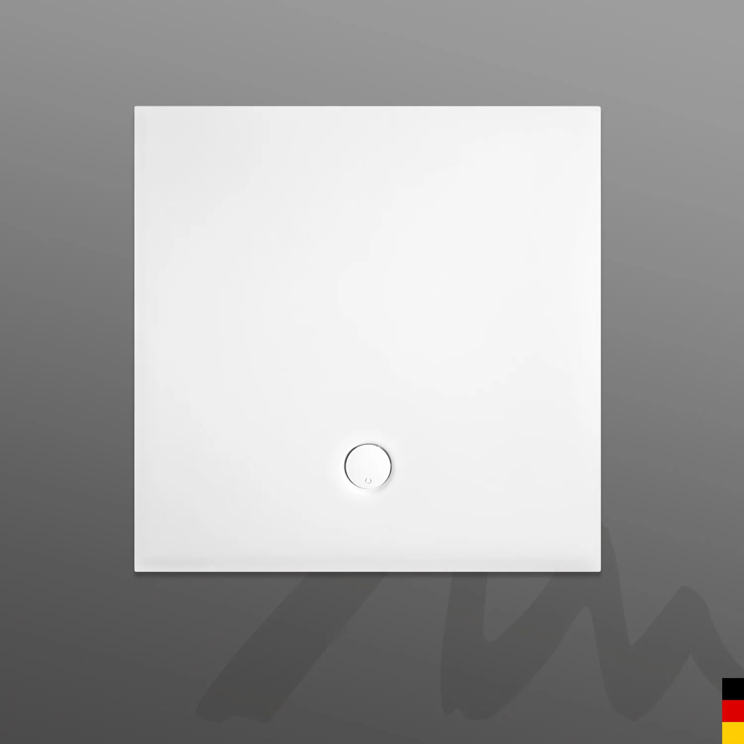 Mauersberger Duschwanne „isca“ 1200 × 1200 mm in Weiß