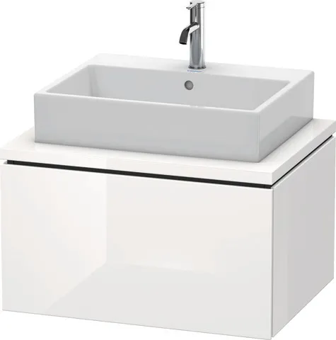 Duravit Waschtischunterschrank wandhängend „L-Cube“ 72 × 40 × 54,7 cm Weiß Hochglanz Duravit Waschtischunterschrank wandhängend „L-Cube“ 72 × 40 × 54,7 cm Weiß Hochglanz