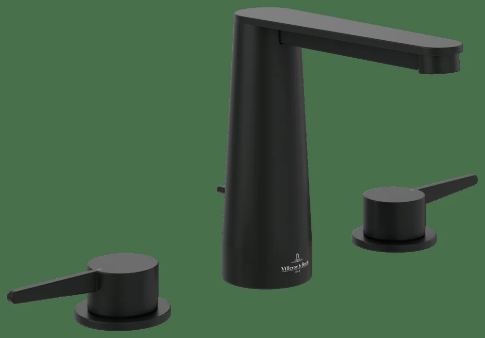 Villeroy & Boch Conum Waschtisch Armatur, 440x144x165mm, Matt Black Villeroy & Boch Conum Waschtisch Armatur, 440x144x165mm, Matt Black