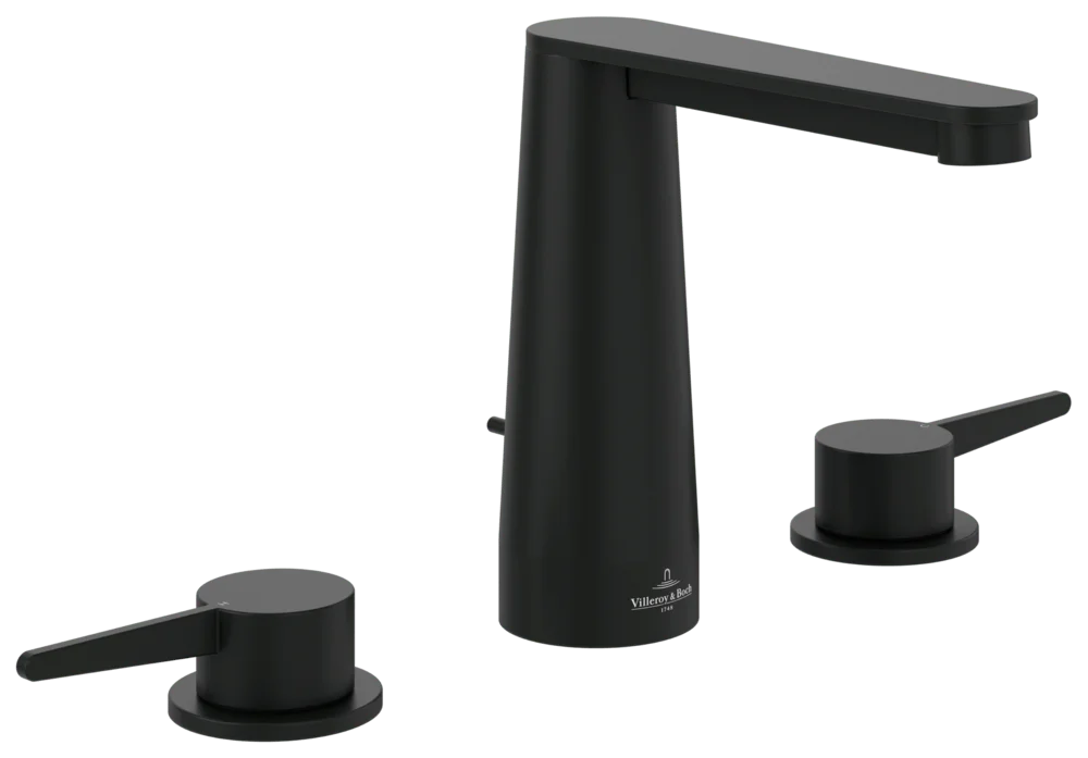 Villeroy & Boch Conum Waschtisch Armatur, 440x144x165mm, Matt Black Villeroy & Boch Conum Waschtisch Armatur, 440x144x165mm, Matt Black