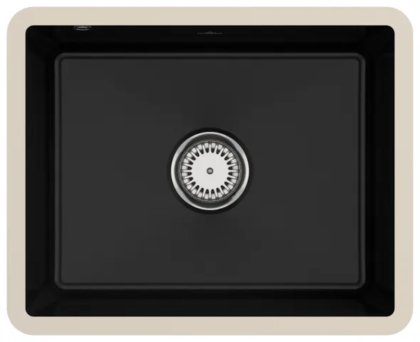 Villeroy & Boch Unterbau-Küchenspülbecken „Subway“ 60 SU 545 × 440 × 213 mm, für Becken mittig in Chromite