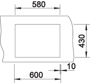 BLANCO CLARON 550-IF BLANCO CLARON 550-IF