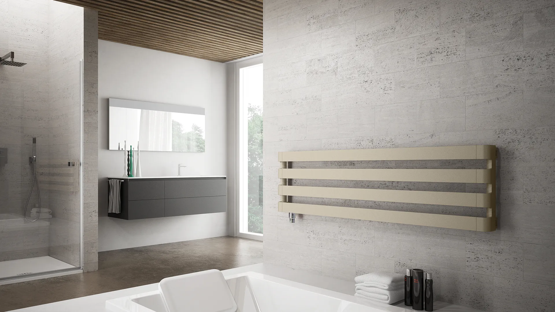 BEMM Step H H0430x107x1800, Weißperlmetallic BEMM Step H H0430x107x1800, Weißperlmetallic