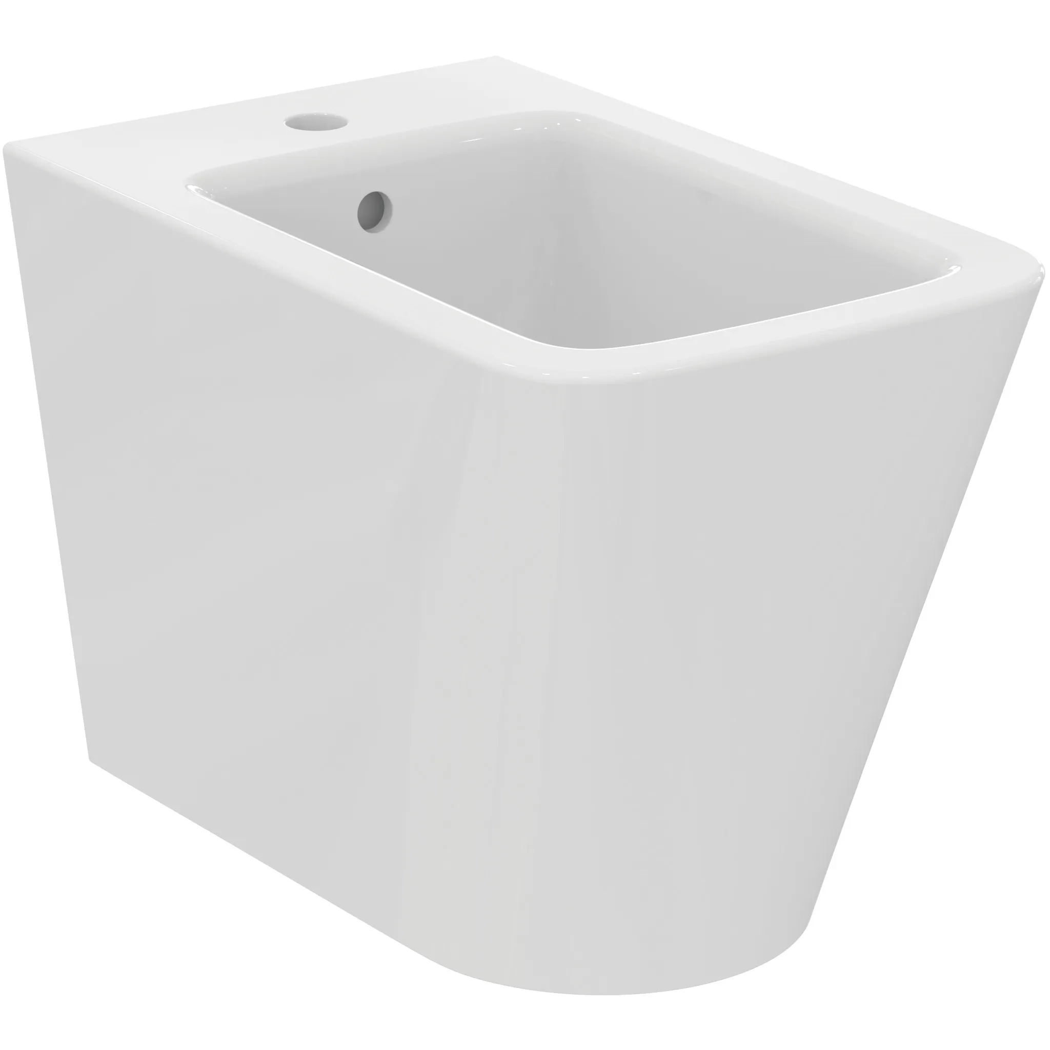 Ideal Standard Bidet „BlendCube“, Befestigung verdeckt 35,5 × 56 × 40 cm in Weiß Ideal Standard Bidet „BlendCube“, Befestigung verdeckt 35,5 × 56 × 40 cm in Weiß