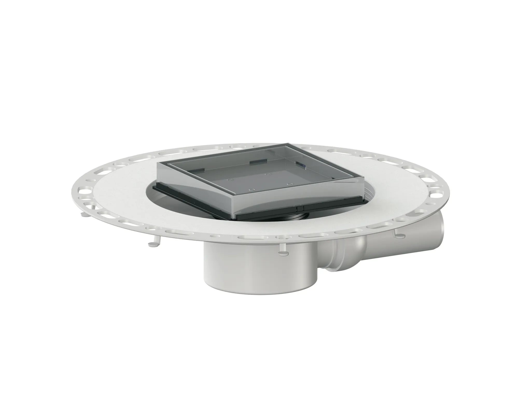 Bodenablauf TistoStone Plan VC 15, DN 50, 150 x 150 mm