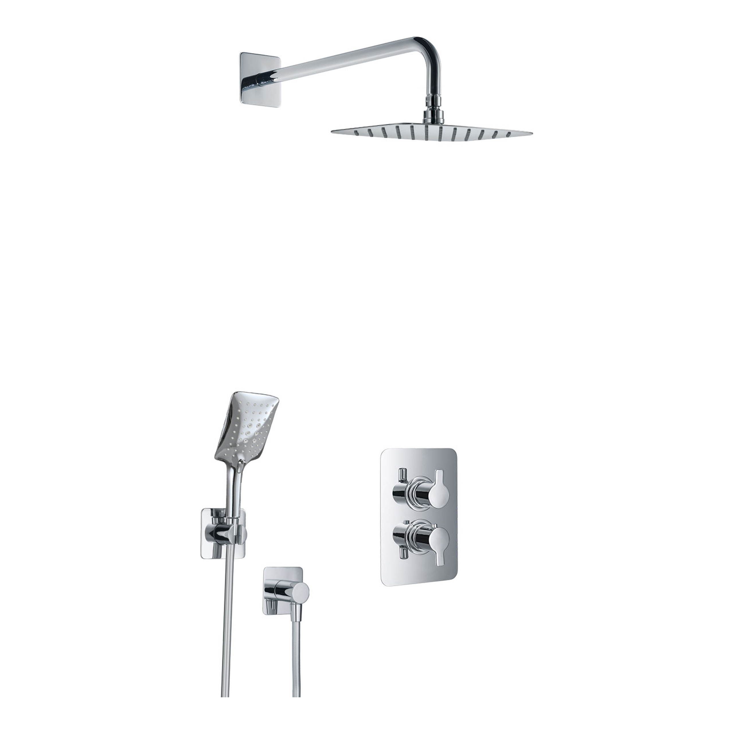 HSK Armatur „Shower-Set“ 2.04 Softcube in chrom HSK Armatur „Shower-Set“ 2.04 Softcube in chrom