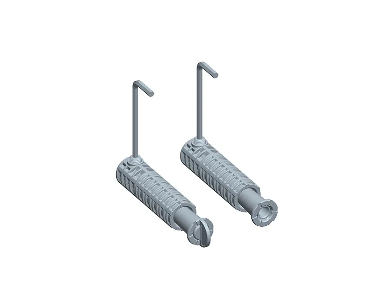 VitrA Ersatzteil V-Fit Montageset Wand-WC 150 mm