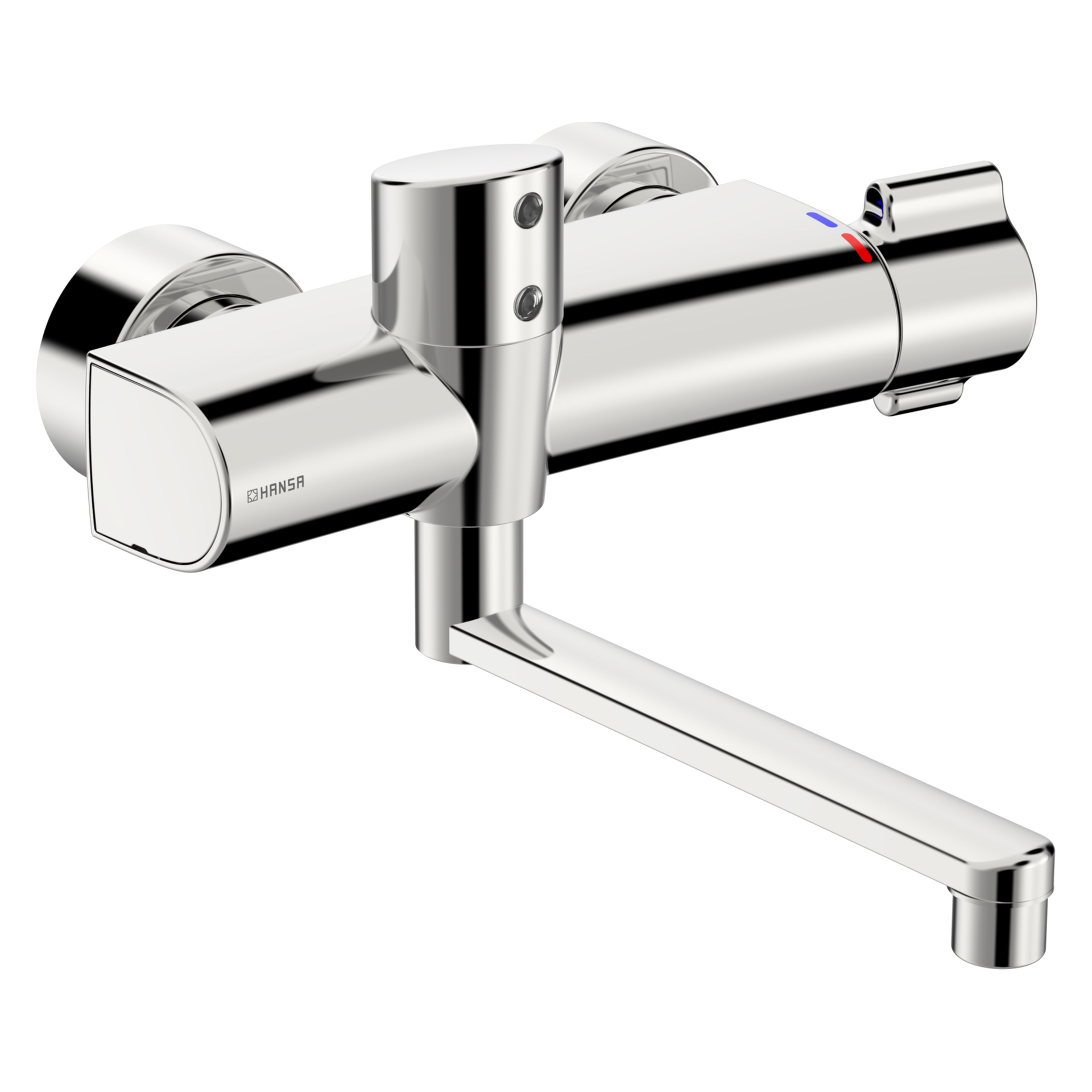 Hansa Waschtischarmatur, elektronisch „Clinica“ Ausladung 286 mm in Chrom Hansa Waschtischarmatur, elektronisch „Clinica“ Ausladung 286 mm in Chrom