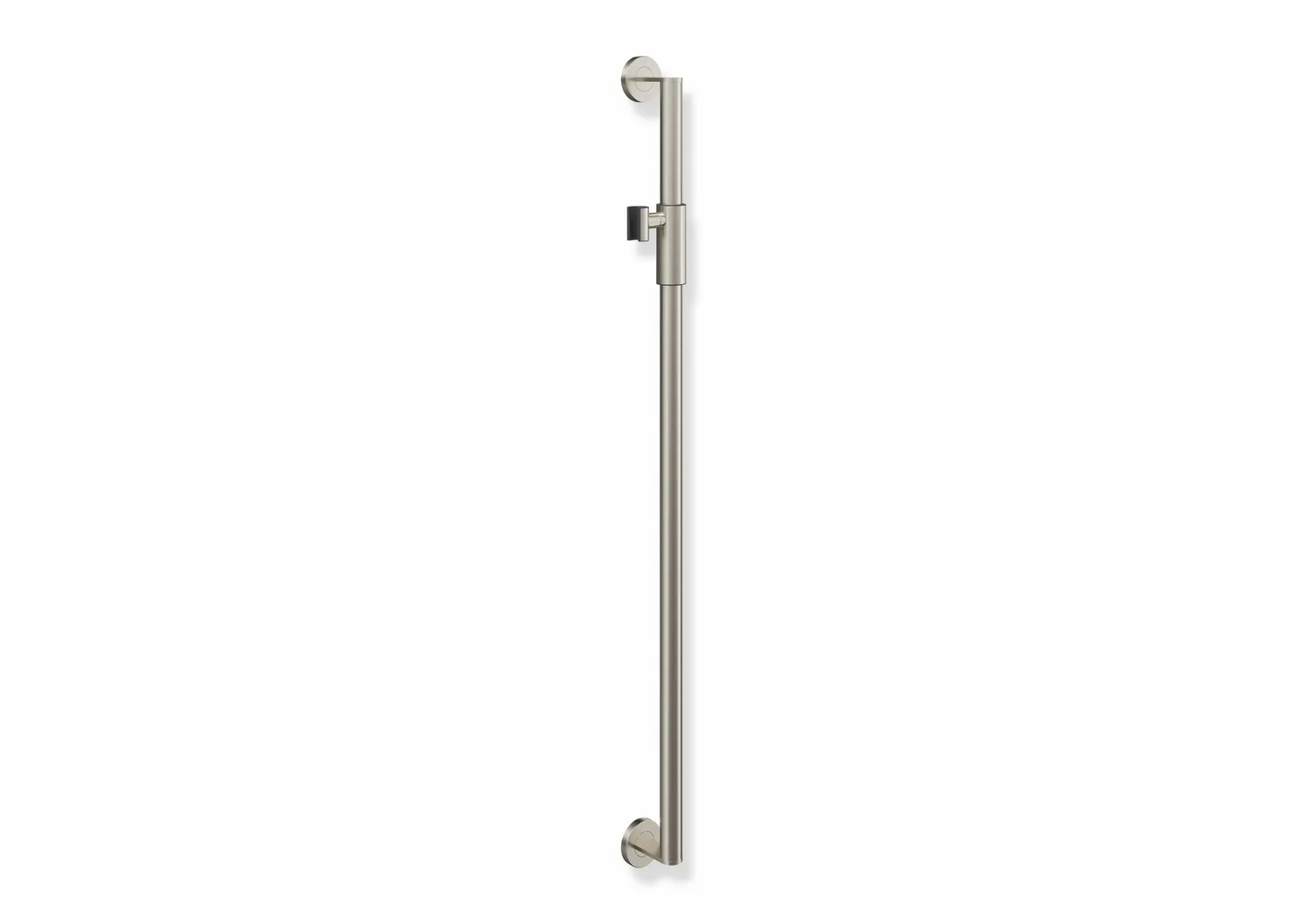 Brausehalterstange, Edelstahl, PVD, Achsmaß 1100 mm, D: 32 mm, mit magnetischem Brausehalter, in Farbe CK (messing glänzend) Brausehalterstange, Edelstahl, PVD, Achsmaß 1100 mm, D: 32 mm, mit magnetischem Brausehalter, in Farbe CK (messing glänzend)