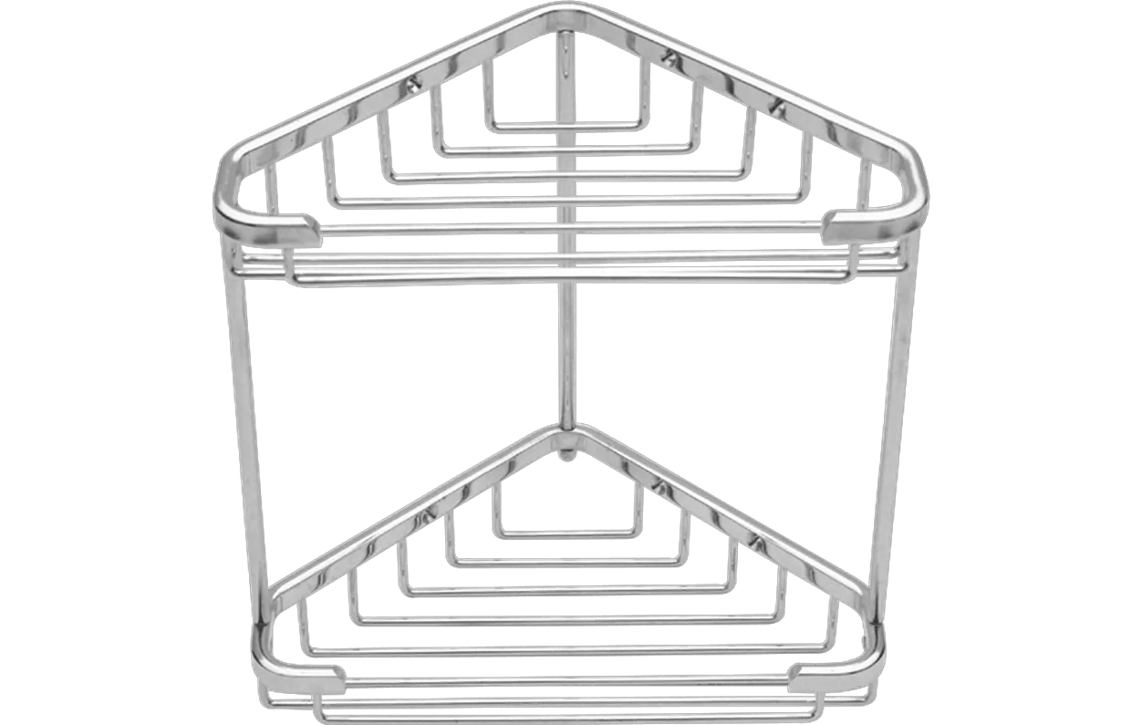 ASW Universalkorb chrom, doppelte Ecklösung 180x130mm