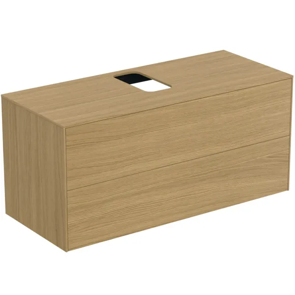 Ideal Standard Waschtischunterschrank „Conca“ 120,2 × 55 × 50,5 cm Eiche hell Furnier