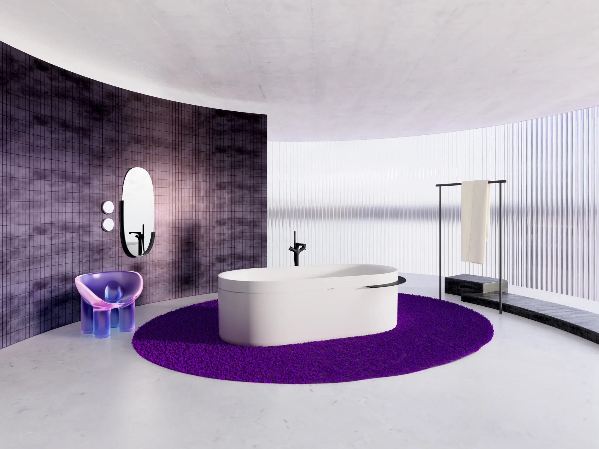 AXOR Suite Waschbecken & Badewannen Badewanne 1900/850 Chrom