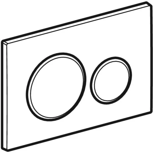 Geberit Betätigungsplatte „Sigma20“ 16,4 × 1,2 cm Geberit Betätigungsplatte „Sigma20“ 16,4 × 1,2 cm