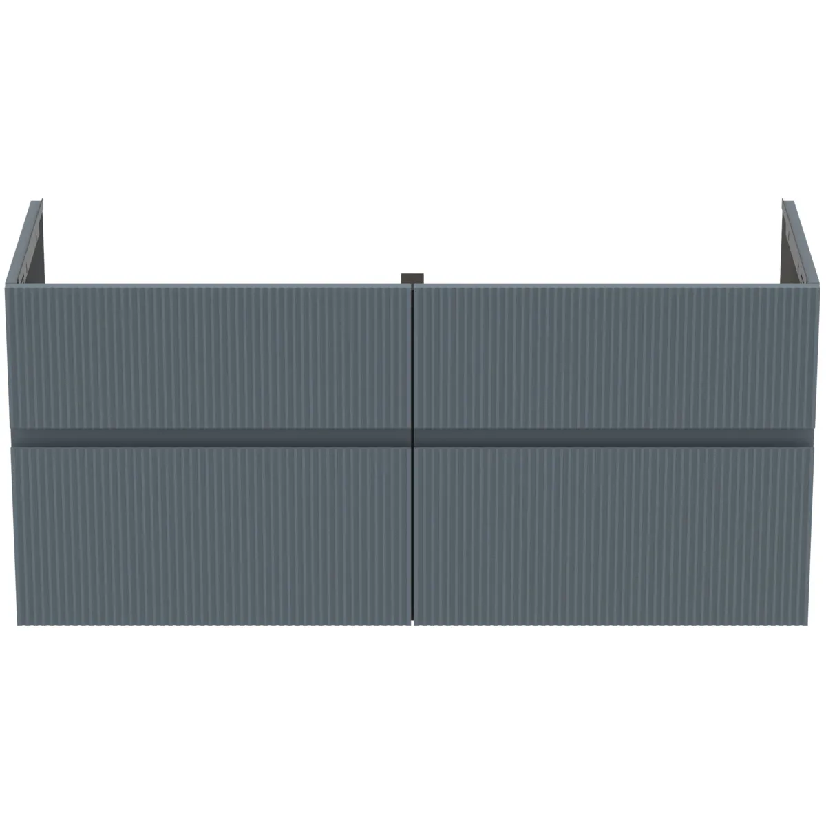 Ideal Standard Möbeldoppel-Waschtischunterschrank Finesse 1200x440x545mm Aschblau matt