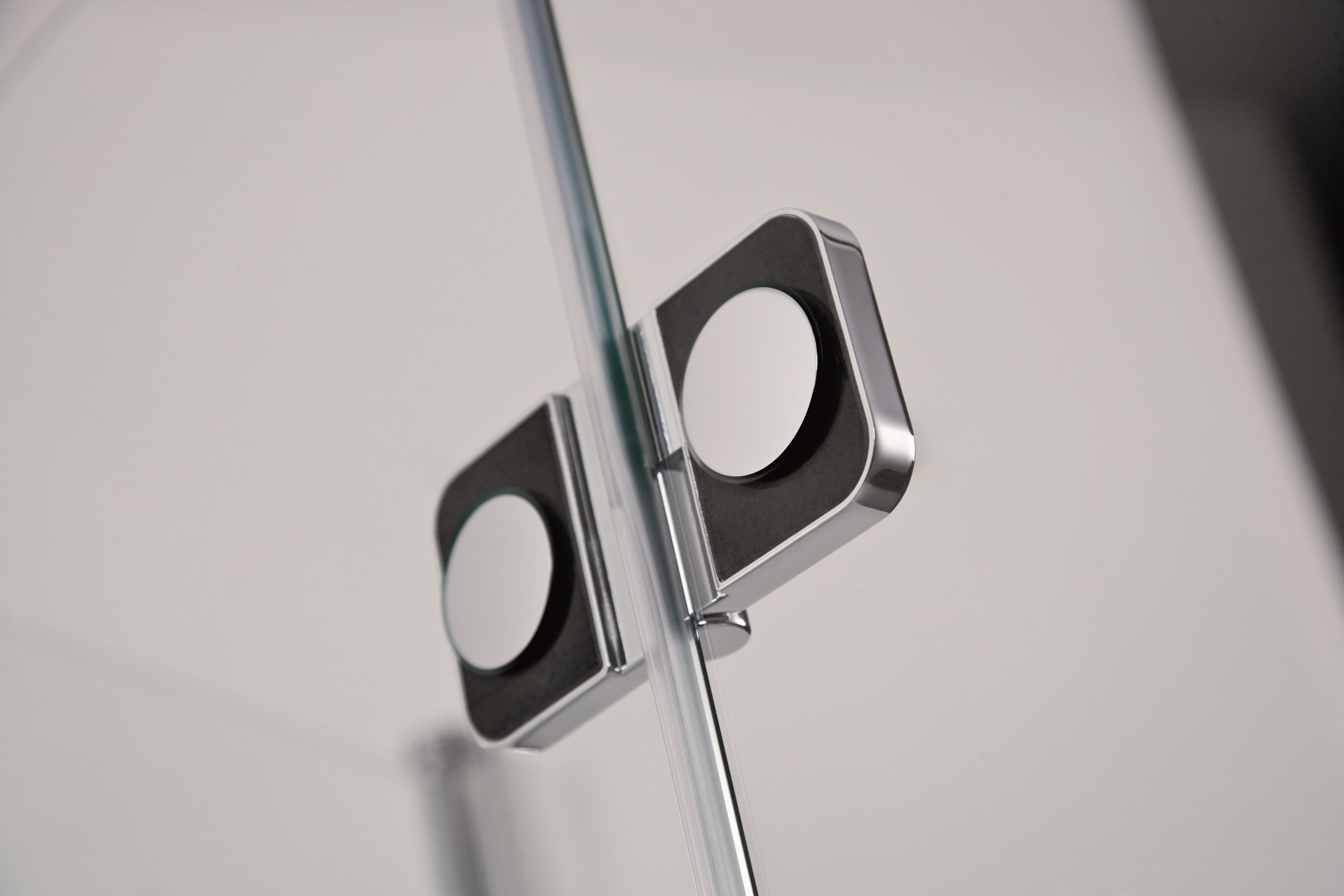 HSK teilgerahmte Drehtür „Premium Softcube“ Glas Nebel, H: 2000 mm HSK teilgerahmte Drehtür „Premium Softcube“ Glas Nebel, H: 2000 mm