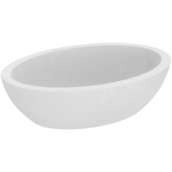 Waschbecken „StradaO“ 60 × 42 × 16 cm in Weiß Waschbecken „StradaO“ 60 × 42 × 16 cm in Weiß