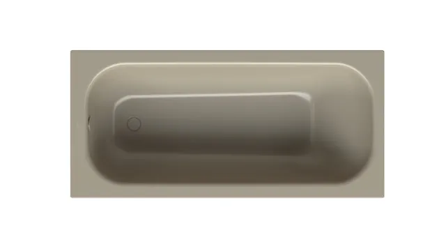Bette BetteClassic Badewanne Rechteck 1700x800x450 mm Cashmere glasierter Titan-Stahl Einbau 1-Sitzer Bade-Duschkombination