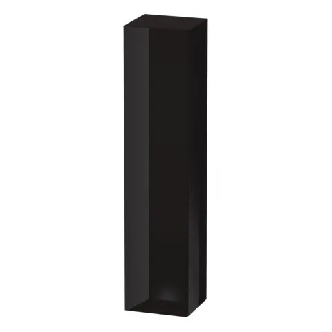 Duravit Hochschrank „L-Cube“ 40 × 176 × 36,3 cm Schwarz Hochglanz