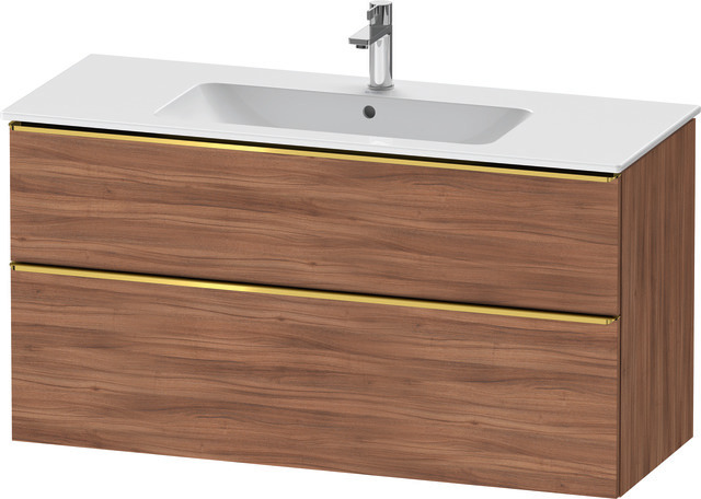 Duravit Waschtischunterschrank wandhängend „D-Neo“ 121 × 62,5 × 46,2 cm