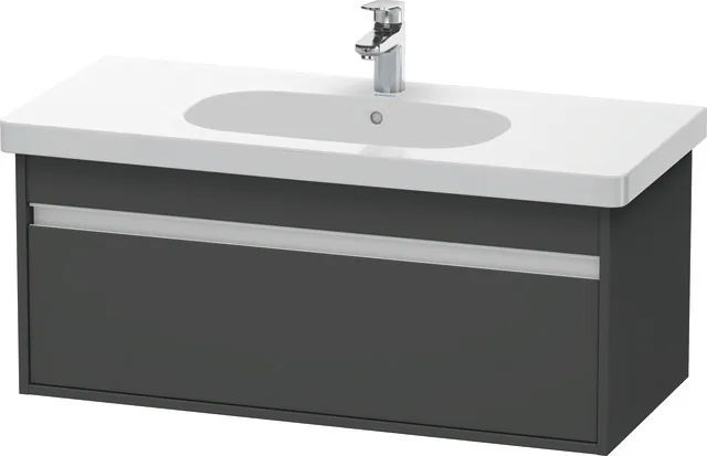 Duravit Waschtischunterschrank wandhängend „Ketho“ 100 × 41 × 45,5 cm Graphit Matt Duravit Waschtischunterschrank wandhängend „Ketho“ 100 × 41 × 45,5 cm Graphit Matt