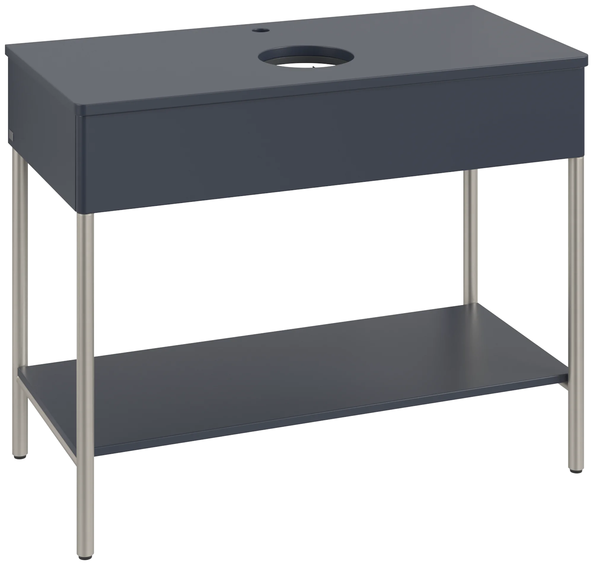Villeroy & Boch Waschbeckenunterschrank Artis, 1000x782x500 mm, Midnight Blue Matt Lacquer, mit Beleuchtung und Push-to-open Funktion