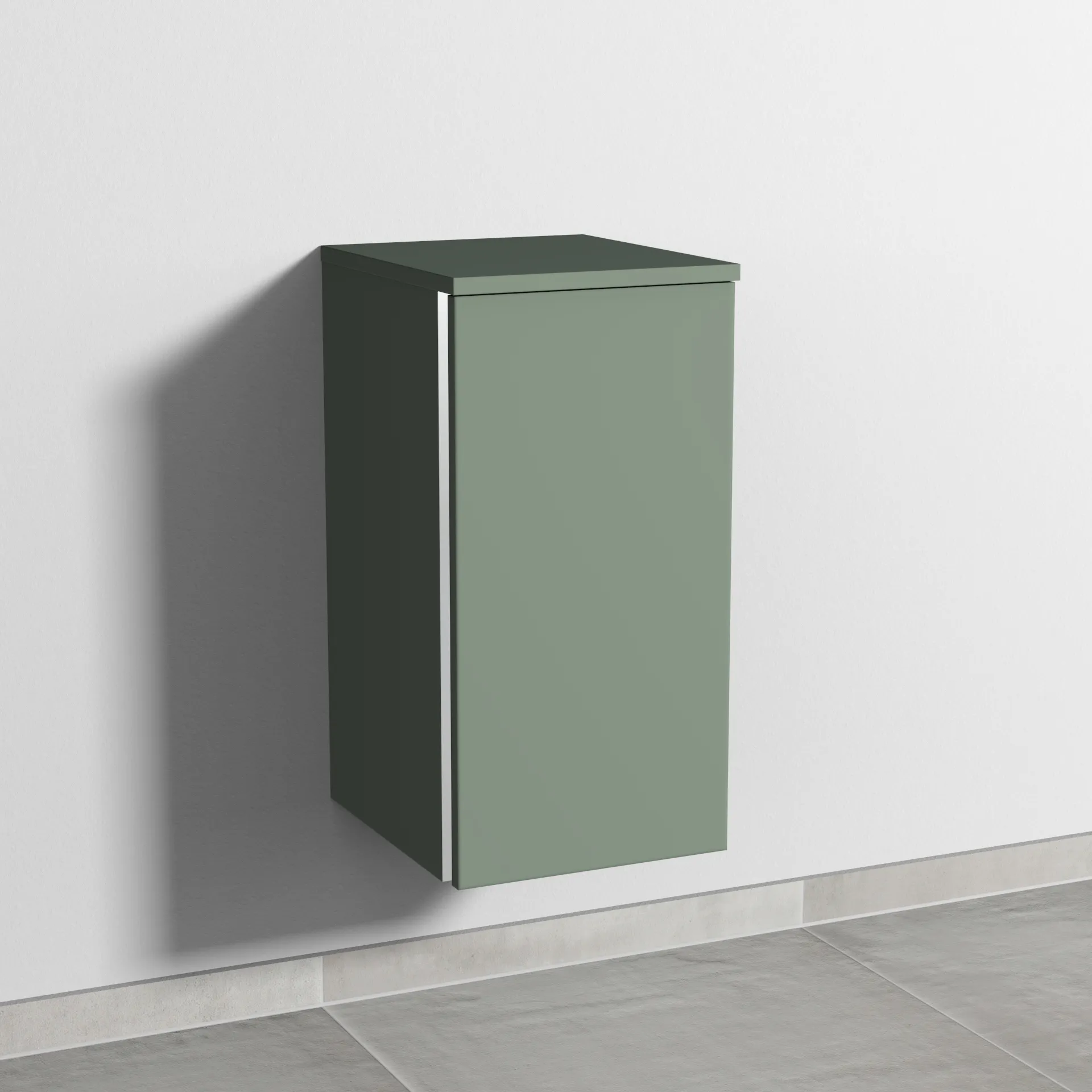 Sanipa Unterschrank „3way“ 300 × 580 × 345 mm Anschlag rechts, in Soft-Green, Anschlag rechts