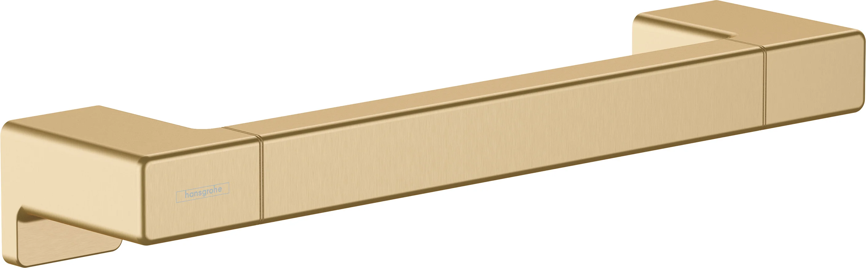 Hansgrohe AddStoris Q Haltestange Brushed Bronze, Wandmontage, Länge 348 mm, Bohrabstand 326 mm, Durchmesser Bohrloch 6 mm