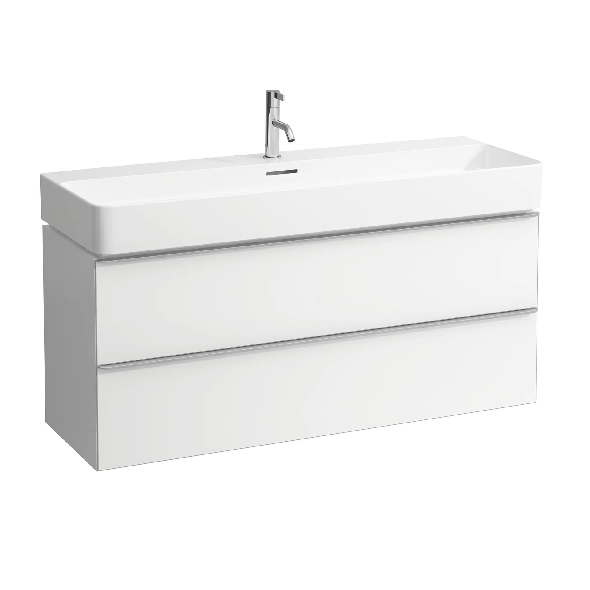 Laufen Waschtischunterbau „SPACE“ 1181 × 500 × 408 mm Weiß matt Laufen Waschtischunterbau „SPACE“ 1181 × 500 × 408 mm Weiß matt
