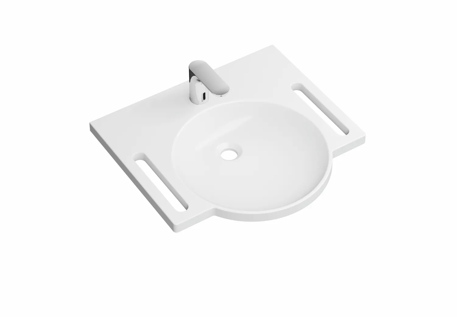 Set-Waschtisch und Armatur 60 × 55 × 10 cm Set-Waschtisch und Armatur 60 × 55 × 10 cm