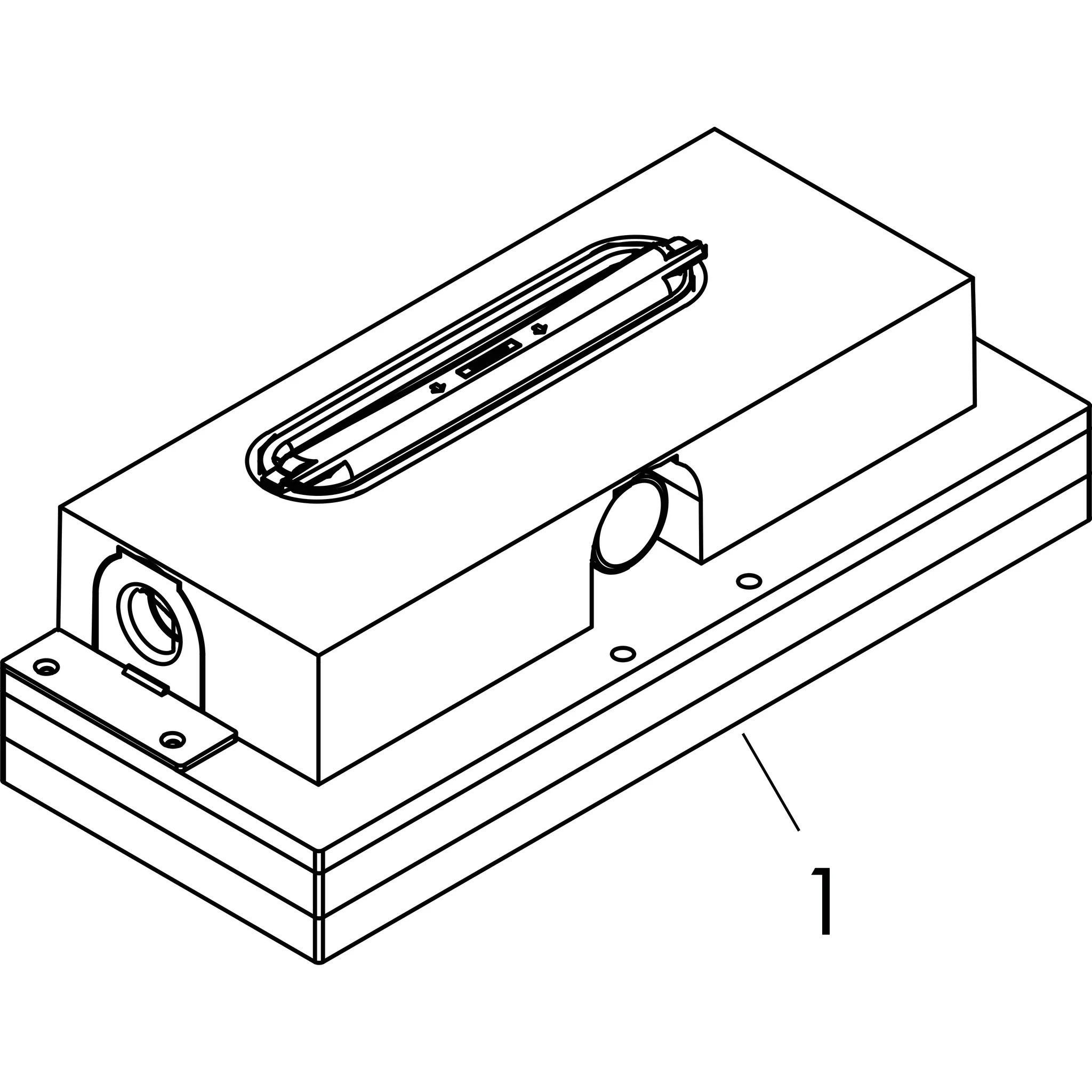 uBox universal Installationsset 900 mm für befliesbare Duschrinnen uBox universal Installationsset 900 mm für befliesbare Duschrinnen