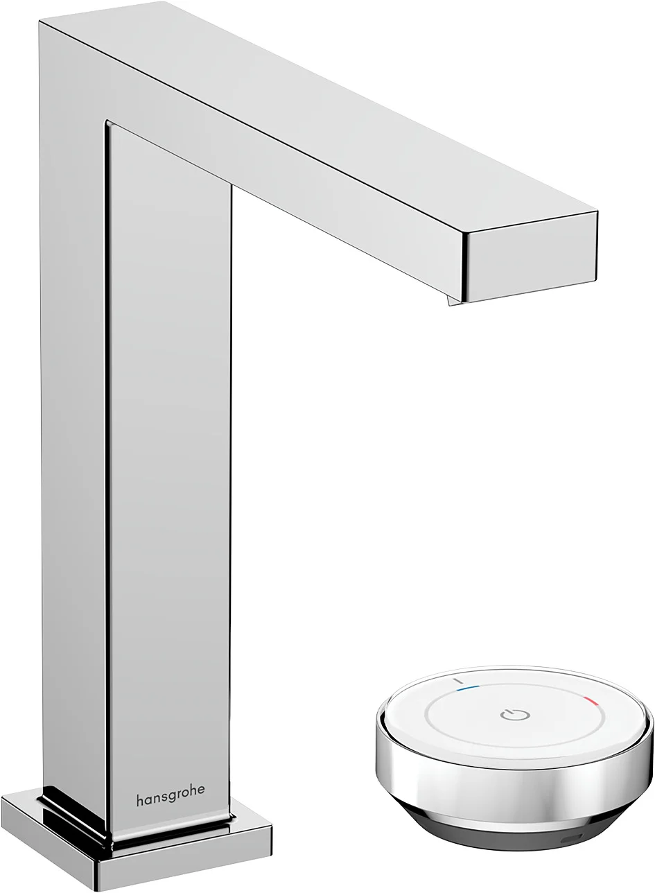 Hansgrohe Tecturis E 2-Loch Waschtischmischer 150 Chrom, Ausladung 158 mm, Auslaufhöhe 173 mm, Zylindergriff, WaterfallStream, max. Durchflussmenge 4 l/min Hansgrohe Tecturis E 2-Loch Waschtischmischer 150 Chrom, Ausladung 158 mm, Auslaufhöhe 173 mm, Zylindergriff, WaterfallStream, max. Durchflussmenge 4 l/min