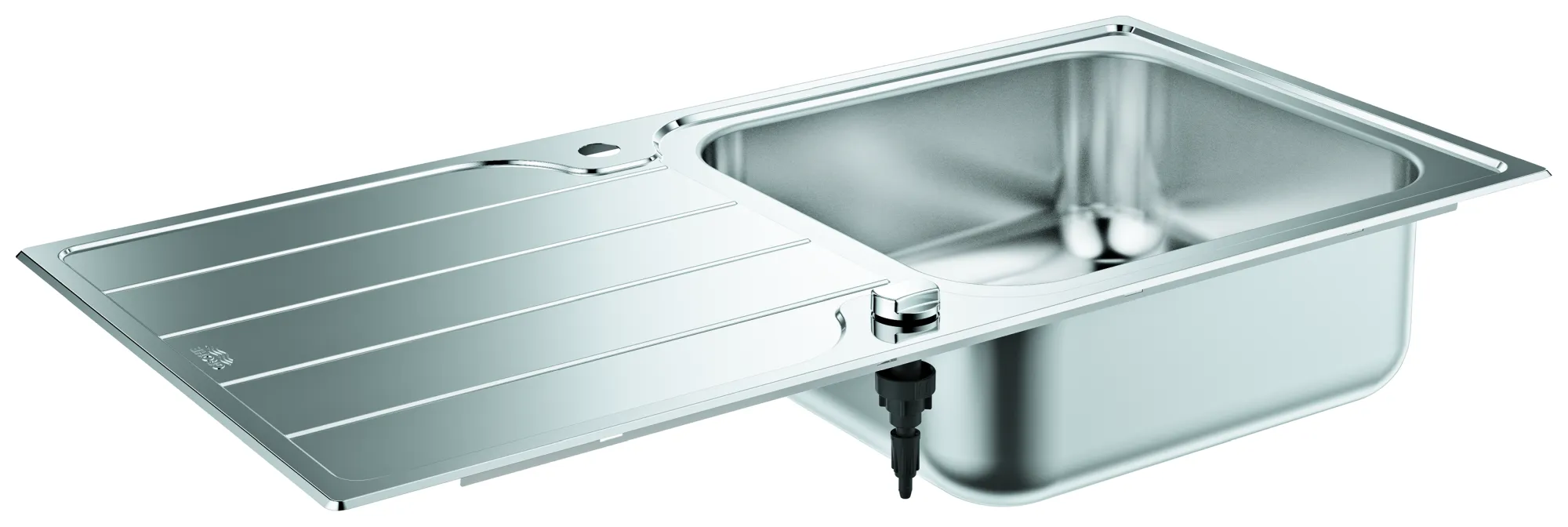 Grohe K500 Edelstahlspüle mit Abtropffläche Grohe K500 Edelstahlspüle mit Abtropffläche