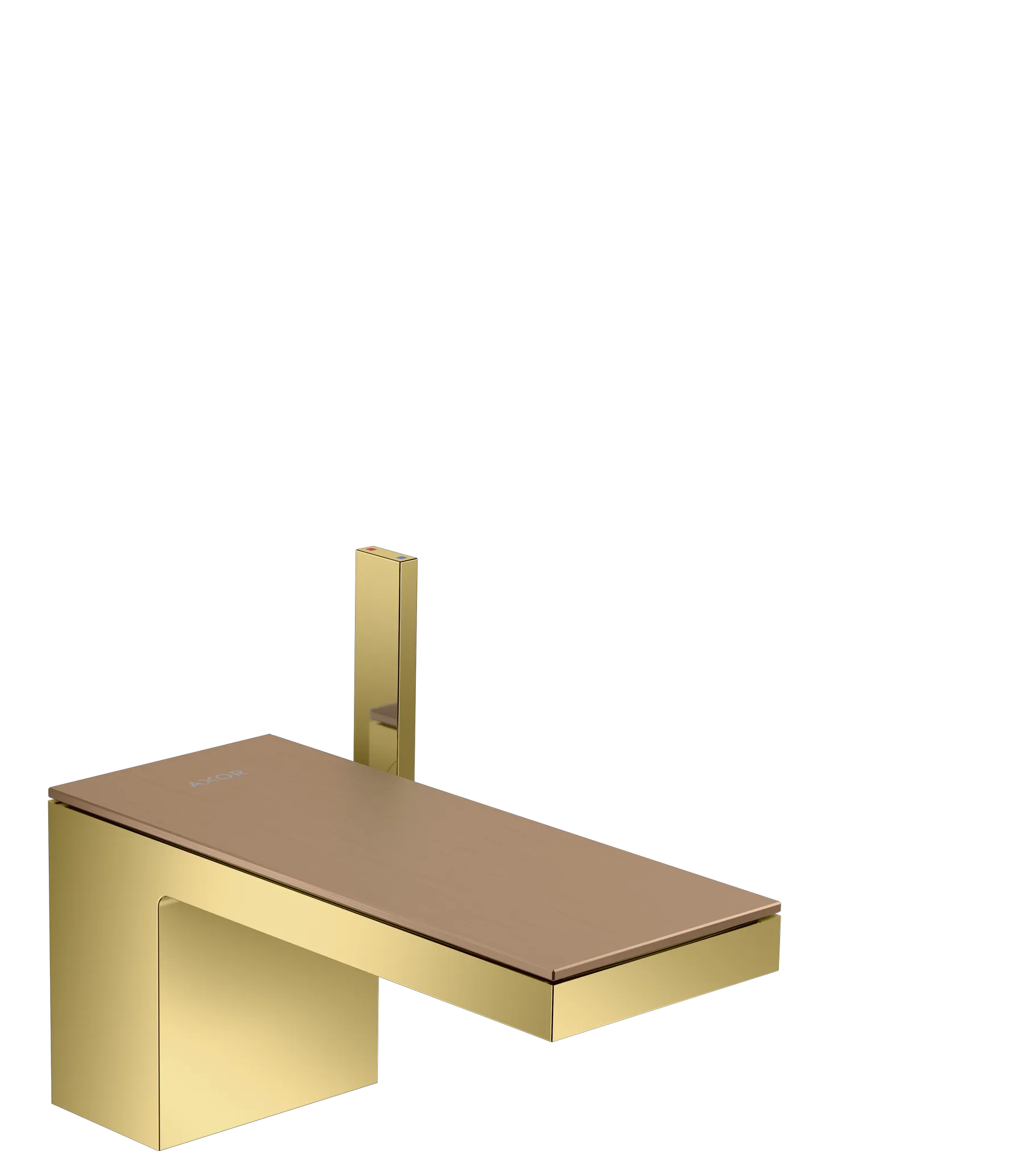 Hansgrohe AXOR MyEdition Mischer Platte 200 Brushed Red Gold Hansgrohe AXOR MyEdition Mischer Platte 200 Brushed Red Gold