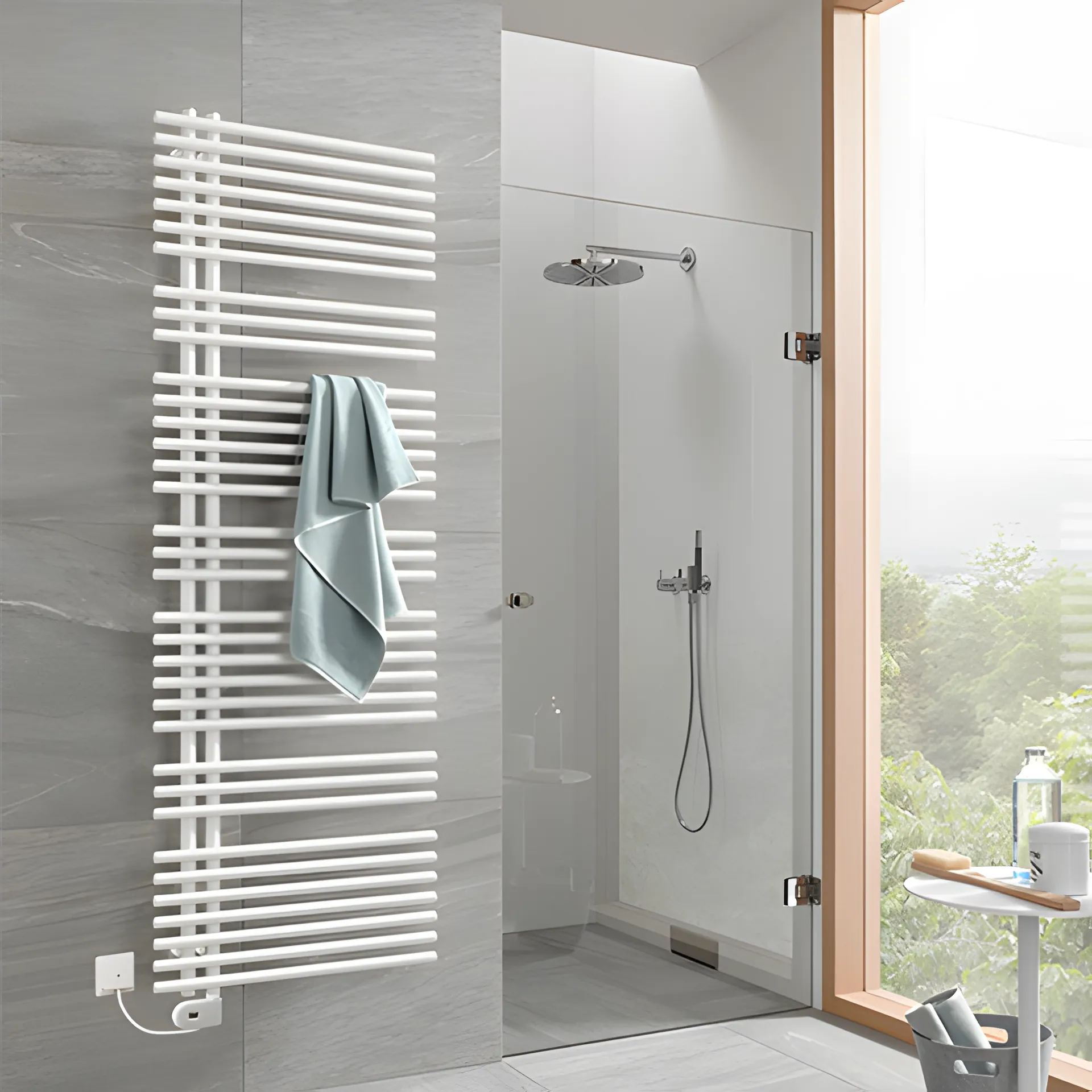 BEMM Design-Elektroheizkörper „Asymo EK-M“ mit Raumregelung 50 × 83,1 cm in Weiß (RAL 9016) BEMM Design-Elektroheizkörper „Asymo EK-M“ mit Raumregelung 50 × 83,1 cm in Weiß (RAL 9016)